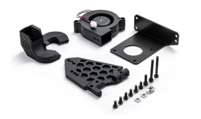 A set of accessories for the Bondtech LGX extruder.