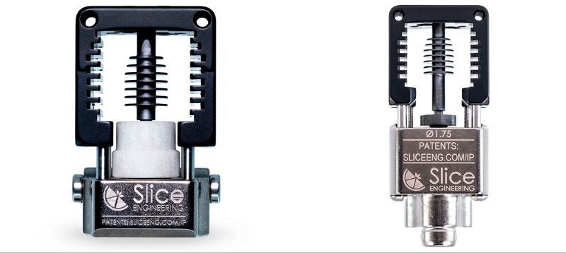 The comparison of the standard Mosquito Magnum and Magnum+ hotends by Slice Engineering.
