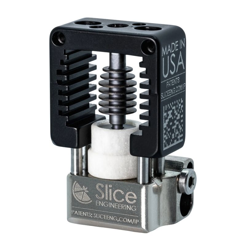 A general view on the Mosquito Magnum hotend by Slice Engineering.