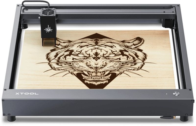 xTool D1 10W Laser Cutter / Engraver with RA2 Pro Rotary Tool