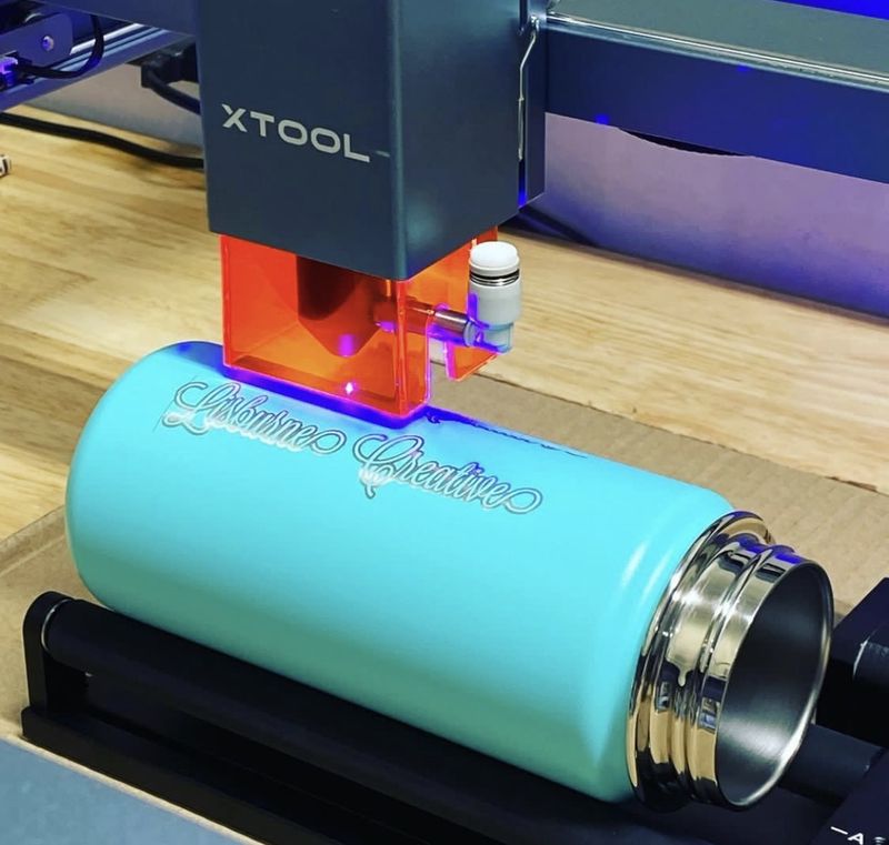 a cut model on the xTool D1 Pro 20W laser machine