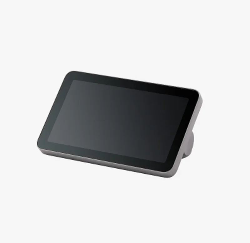 Touchscreen display, likely part of the Bambu P2S 3D printer, in a sleek design against a white background.