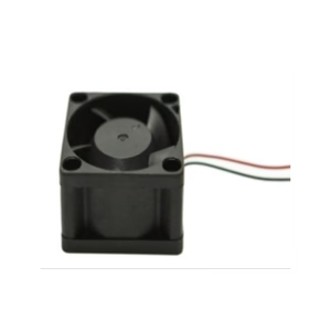 Small black cooling fan component for the Creatbot D600 Pro2 HS 3D printer, with exposed wires, used in technical settings or repairs.