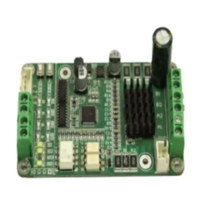 Green circuit board with various electronic components; product associated with the creatbot d600 pro2 hs printer.