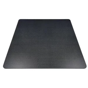 Black textured flat panel, likely a printing surface or part, used in the creatbot f160 3D printer.