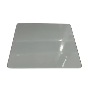 Flat, reflective glass bed for Creatbot F160 3D printer, square shape, essential for precise printing, ensuring smooth surface finish on created parts.
