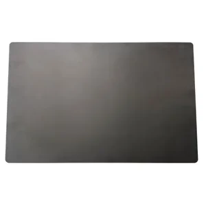 Black rectangular print bed for the Creatbot F430 3D printer, flat surface with smooth finish, essential for precision printing.