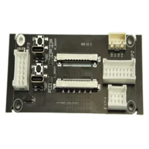 Circuit board with connectors and ports; related to creatbot f430 nx 3D printer components.