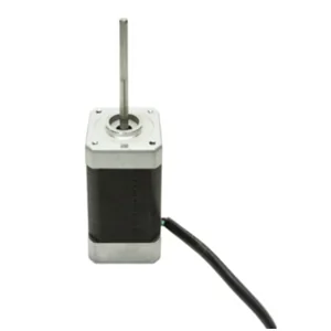Stepper motor for Creatbot F430 NX 3D printer with visible wiring and metallic shaft.
