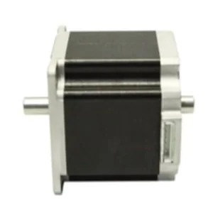 Stepper motor likely for Creatbot F430 NX 3D printer; cylindrical with metal casing and shaft.