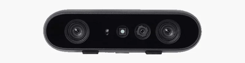 Fairino FR30 camera with four lenses on a black panel, designed for robotic vision applications.