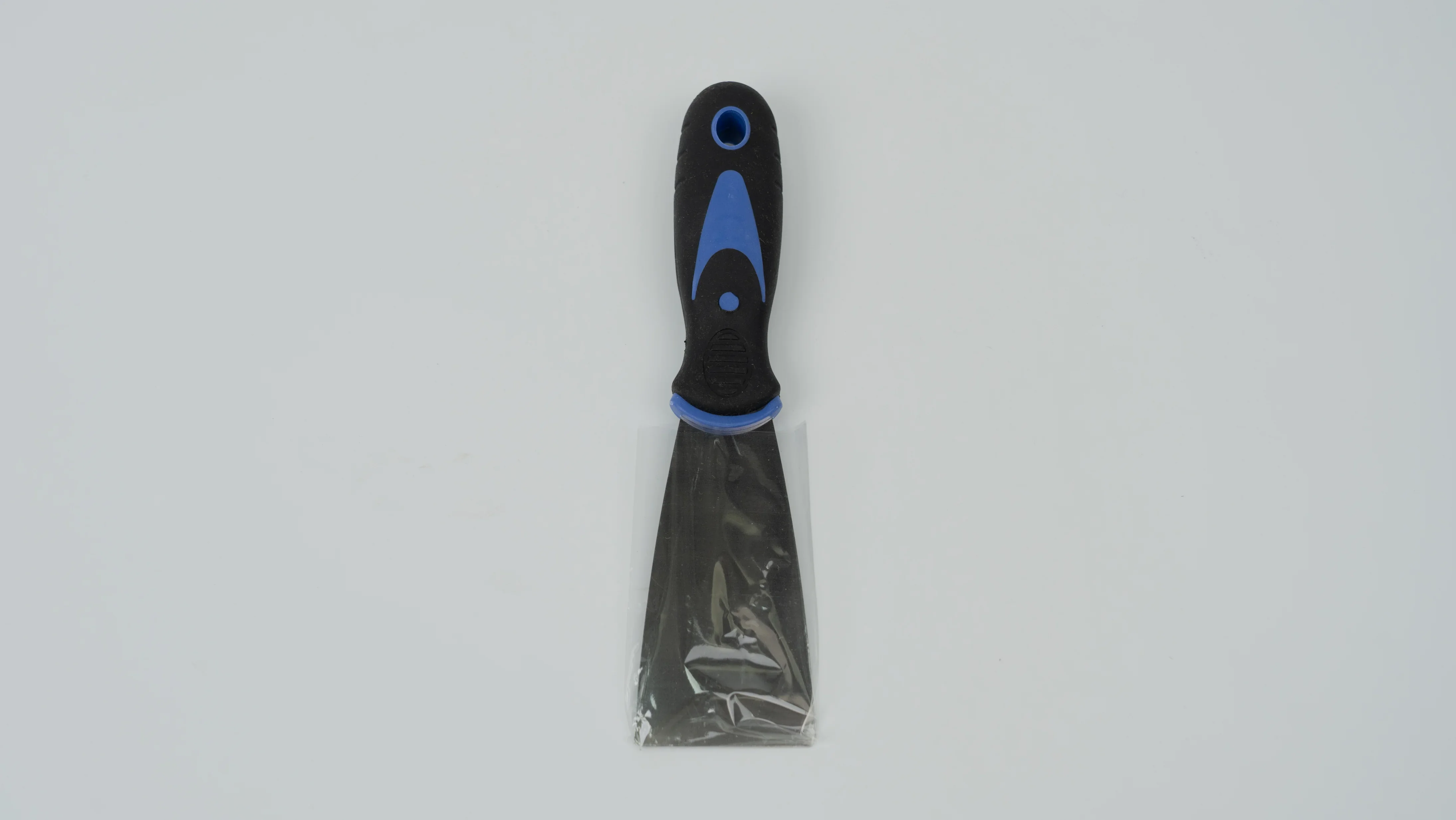 Flashforge Guider 3 Ultra 3D printer with blue and black handle scraper tool on a white background.