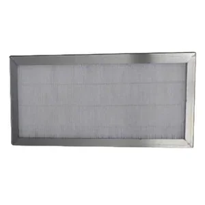 Metal-framed rectangular filter for the Intamsys Funmat Pro 310, featuring a white mesh interior, likely part of its printing or ventilation system.