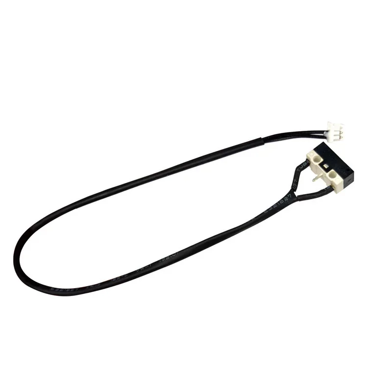 Black wire with a micro switch connector, specific to the Mingda MD-1000D 3D printer, shown against a white background.