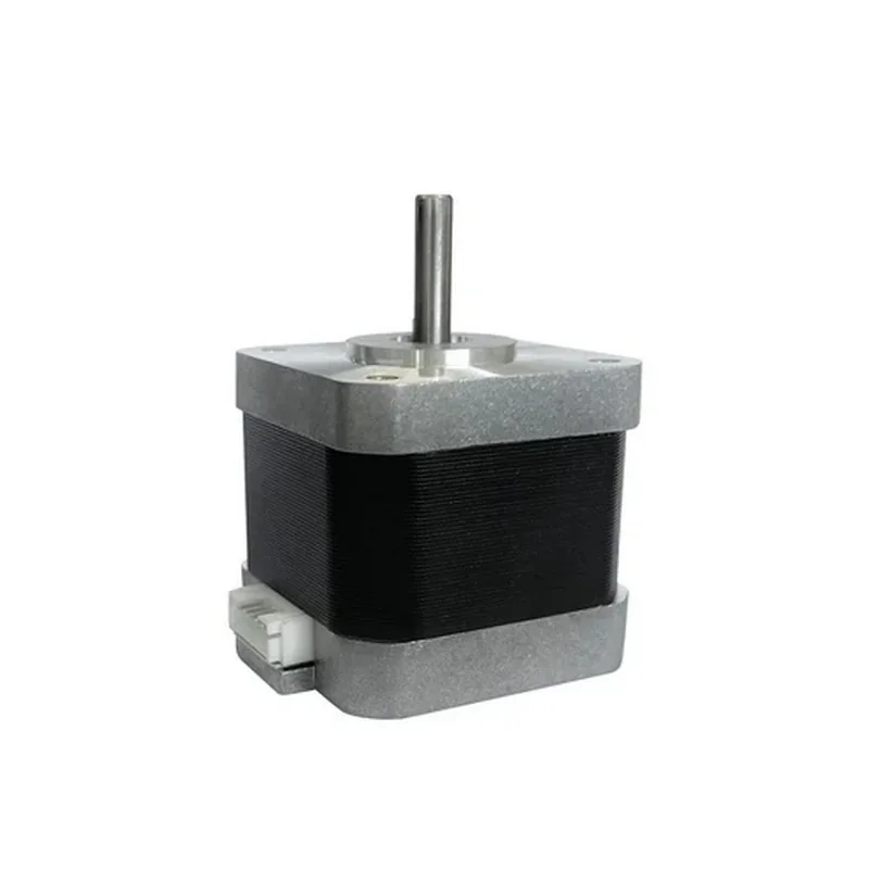 A stepper motor part for a Mingda MD-400D 3D printer, featuring a metal shaft and compact design.