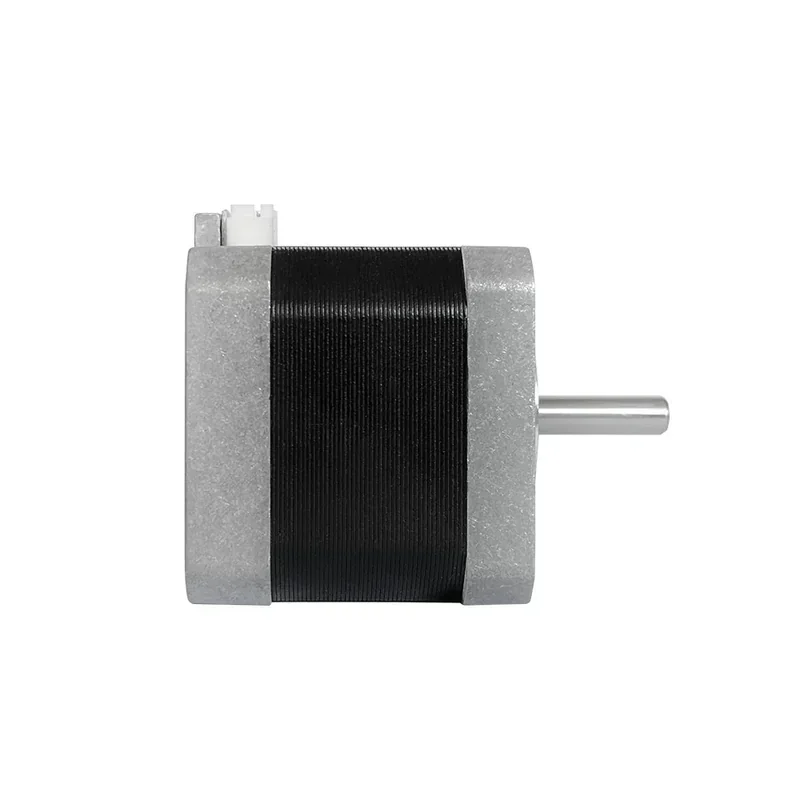 Mingda MD-400D 3D printer motor, silver and black, with visible wiring connector, against white background.