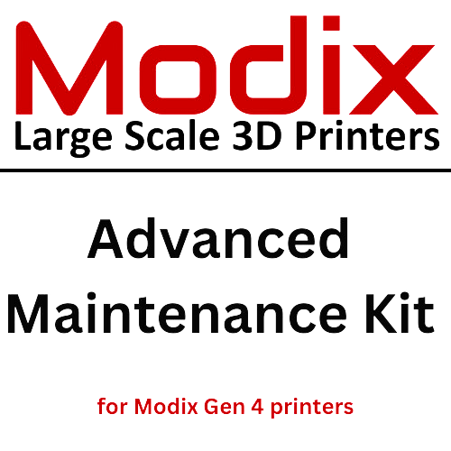 Modix Advanced Maintenance Kit for Large Scale 3D Printers Gen 4 branding, includes tools for servicing Modix Big 60.