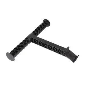 Original Prusa MK4S 3D printer kit printed black bracket with textured pattern.