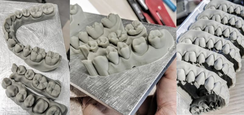 BlueCast Dental Model Gray 1kg