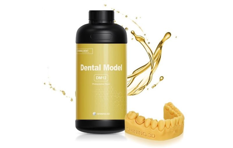 Shining 3D DM12 Resina para modelos dentales 1kg