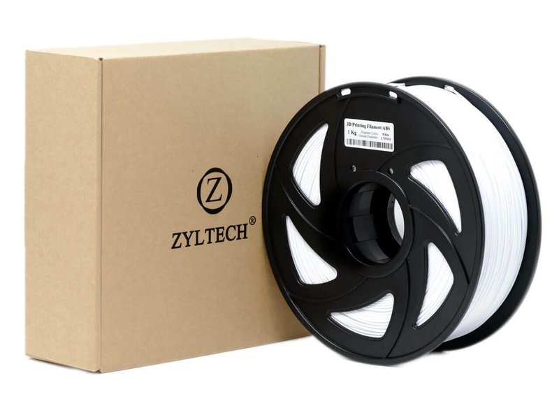 Zyltech 1.75mm White ABS Filament 