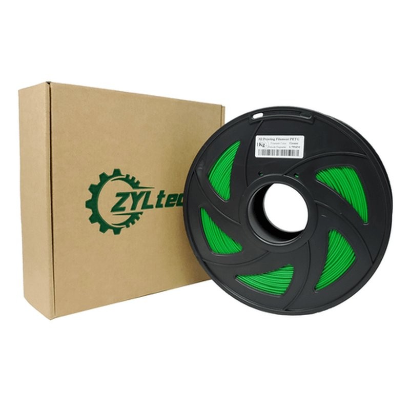 Zyltech Green PETG 3D Printer Filament 1.75mm
