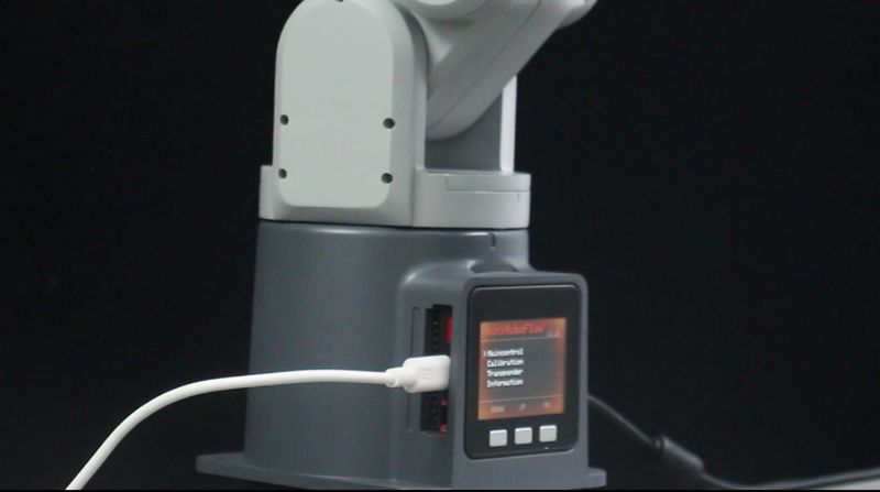 a myStudio software on the Elephant Robotics mechArm 270 M5Stack