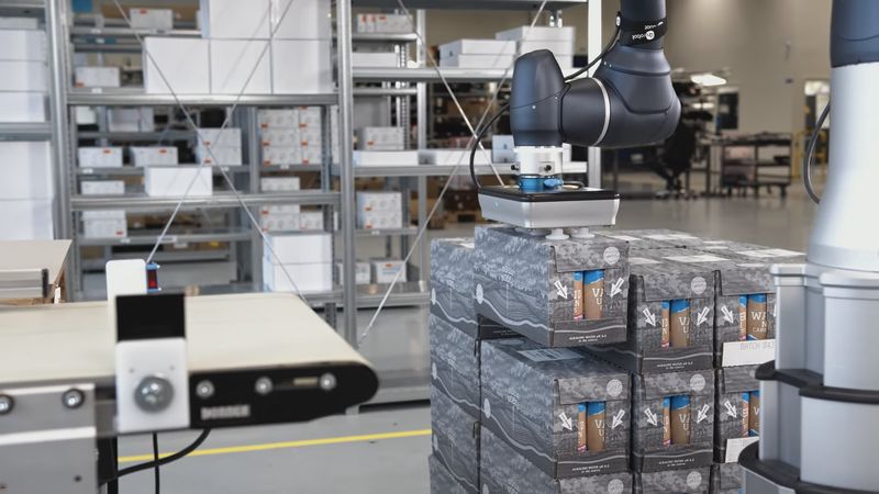a applications on the OnRobot Palletizer